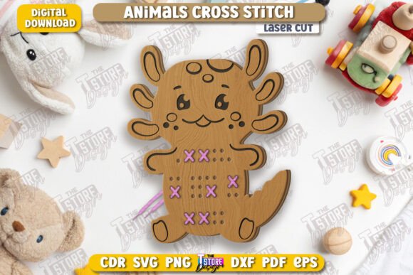 Cross Stitch Animal Laser Cut Montessori Review