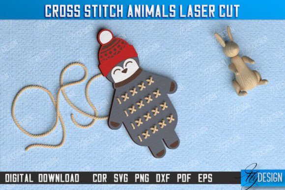 Cross Stitch Penguin Montessori Lacing Review