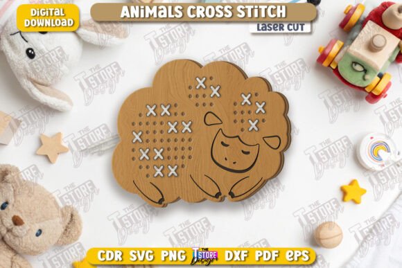 Cross Stitch Sheep Laser Cut CNC Review