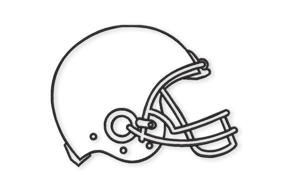 Football Helmet Embroidery Design Review