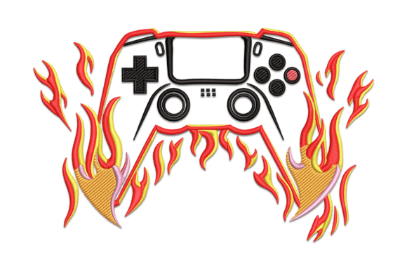 Game Controller Embroidery Design Review