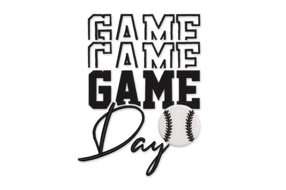 Game Day Baseball Mom Embroidery Design Review