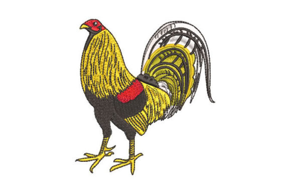 Game Rooster Embroidery Design Review